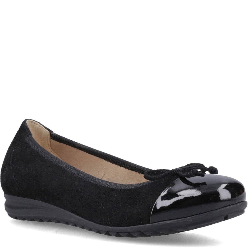 Women's Hush Puppies Laurie Toe Cap Ballerina