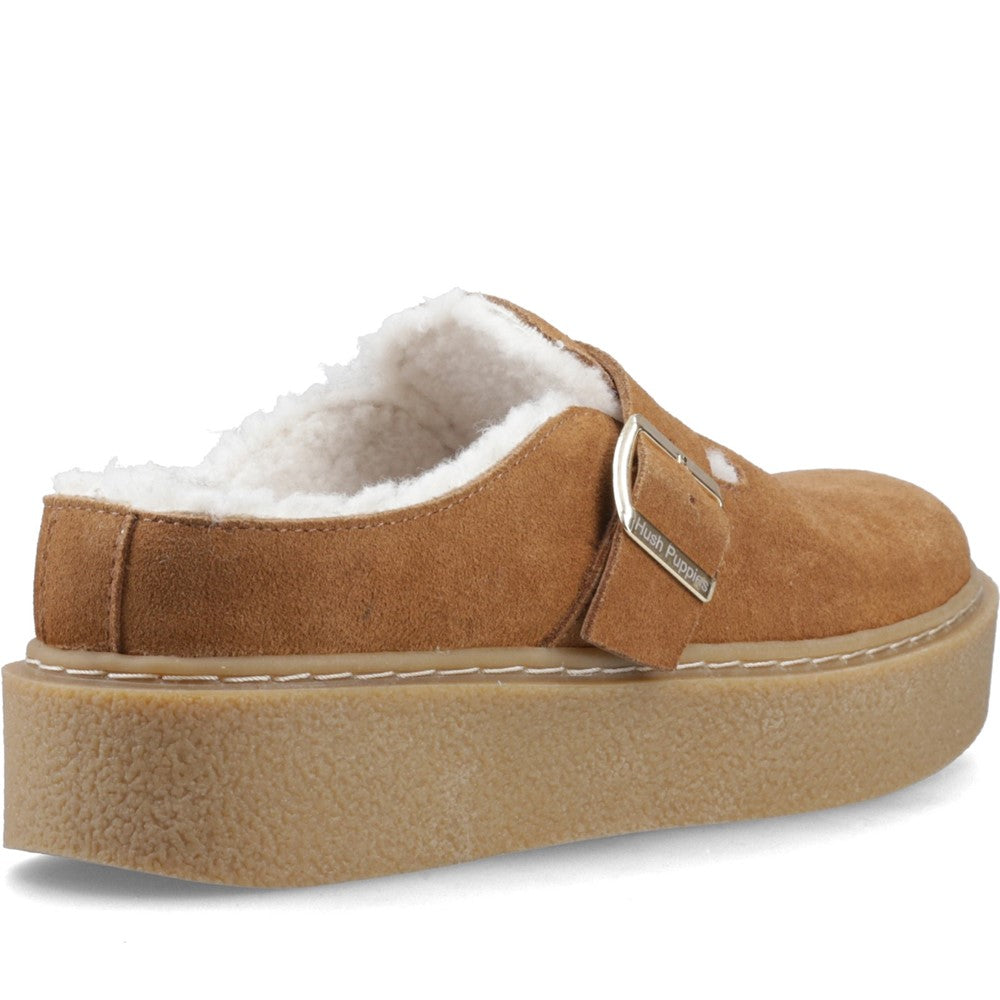Women's Hush Puppies Blanche Fur Mule
