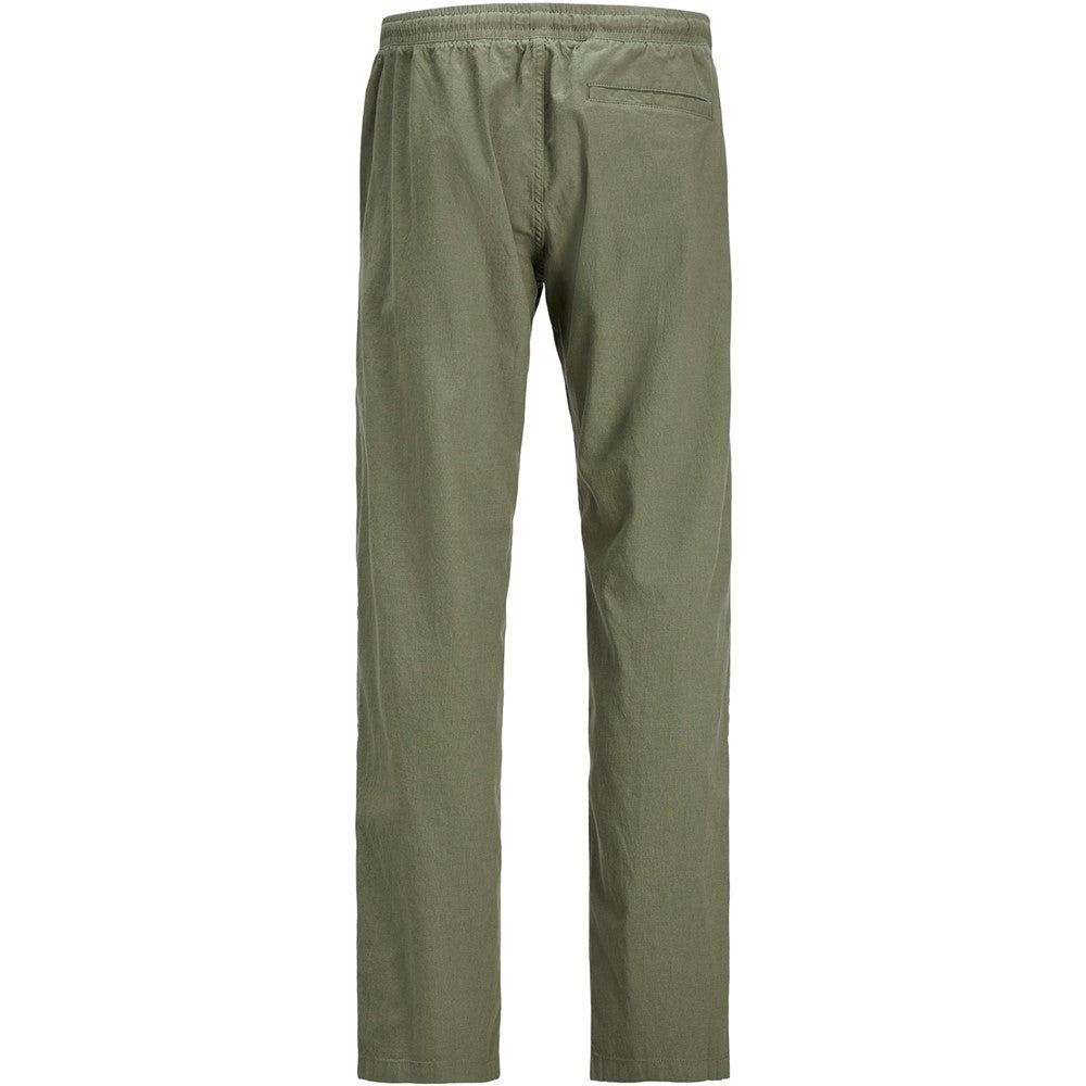 Men's Jack & Jones Linen Blend Relaxed Fit Trousers