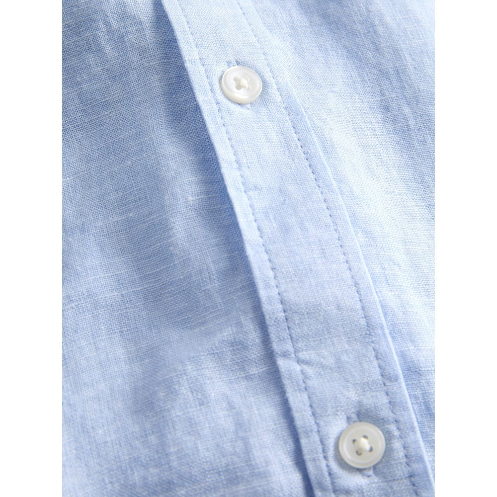 Men's Jack & Jones Jack & Jones linen shirt in Light Blue