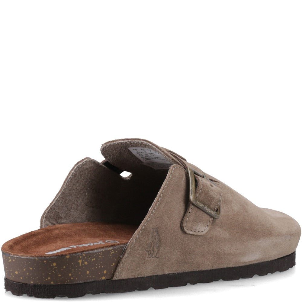Men's Hush Puppies Noel Suede Closed Sandal