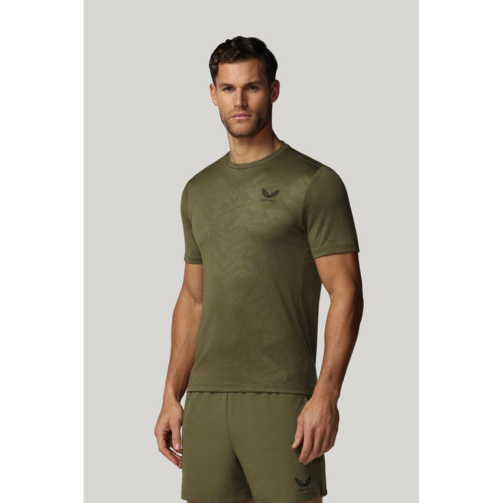 Men's Castore AOP Short Sleeve Tee Shirt