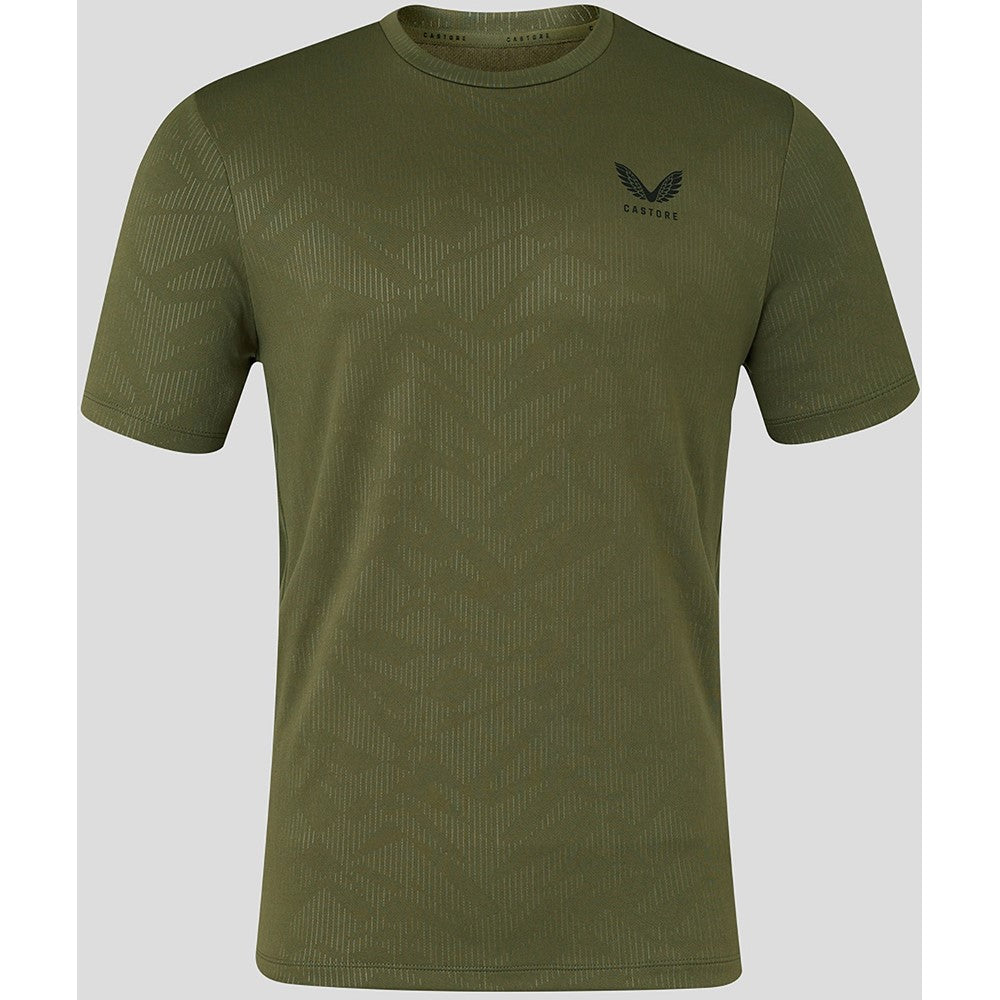 Men's Castore AOP Short Sleeve Tee Shirt