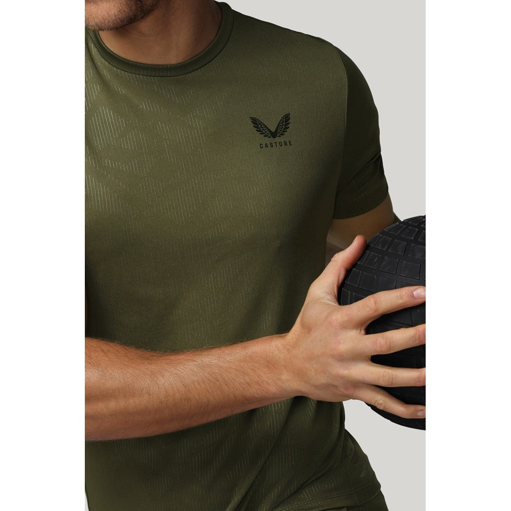 Men's Castore AOP Short Sleeve Tee Shirt
