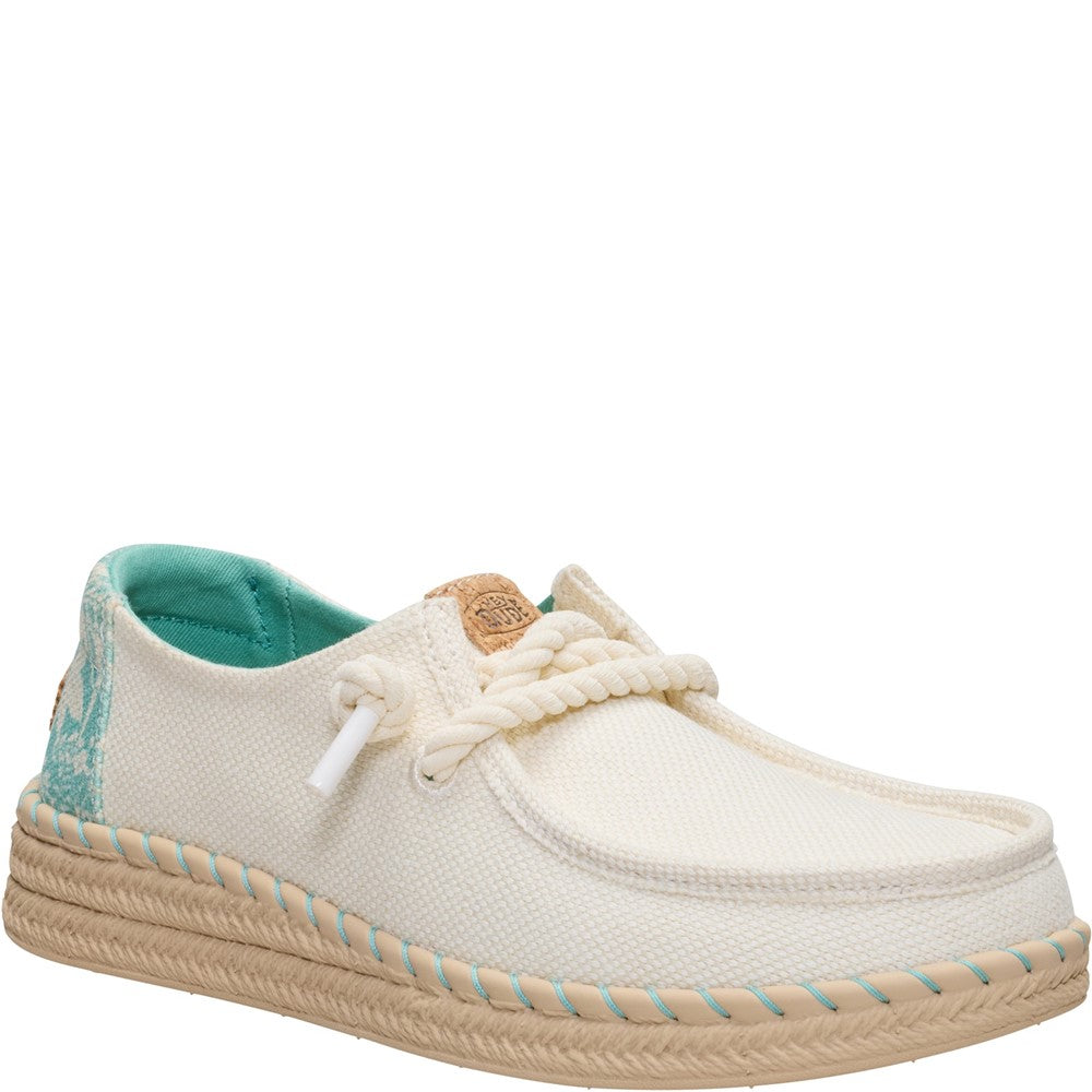 Women's HEYDUDE Wendy Espadrille Hibiscus