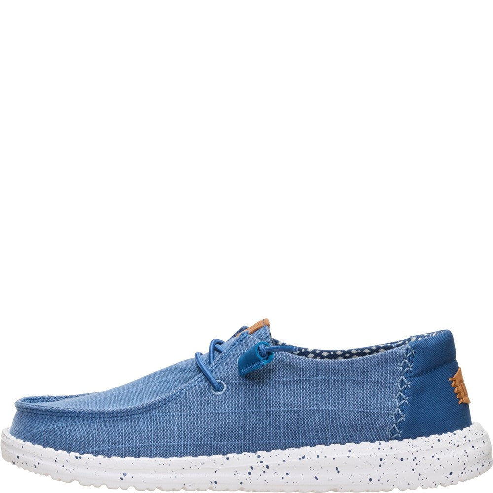 Women's HEYDUDE Wendy Chambray Grid