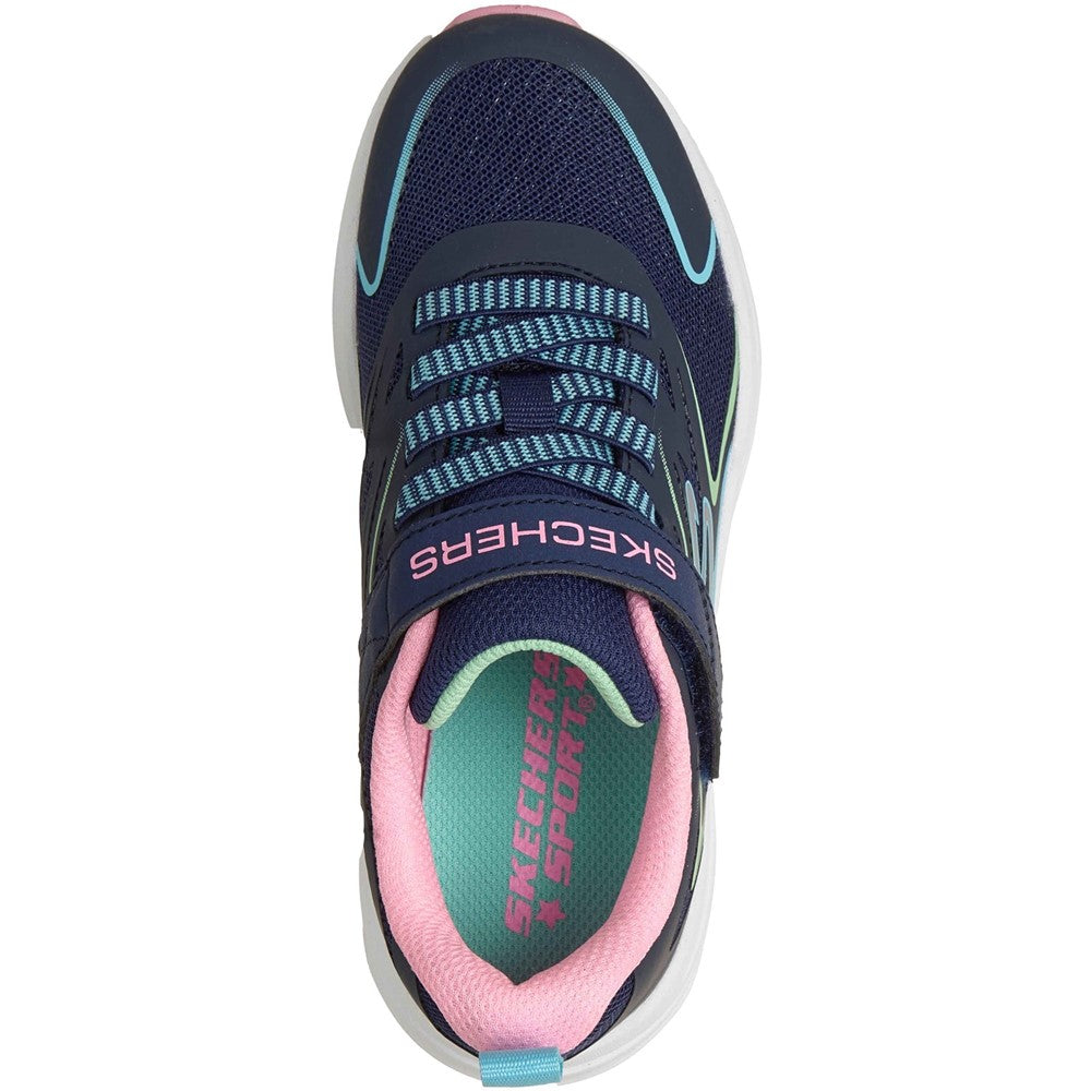 Girls' Skechers Microspec Tread Hyper Speed Trainers