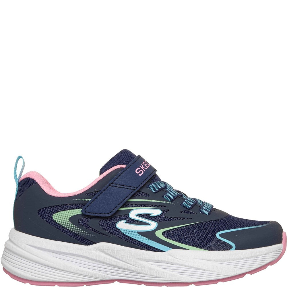 Girls' Skechers Microspec Tread Hyper Speed Trainers