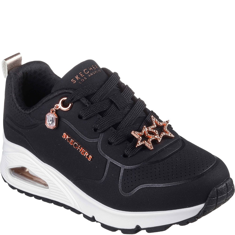 Girls' Skechers Uno Gen1 Trendy Jewels Trainer