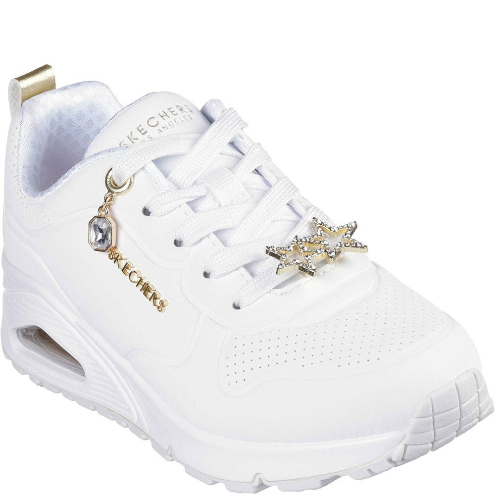 Girls' Skechers Uno Gen1 Trendy Jewels Trainer