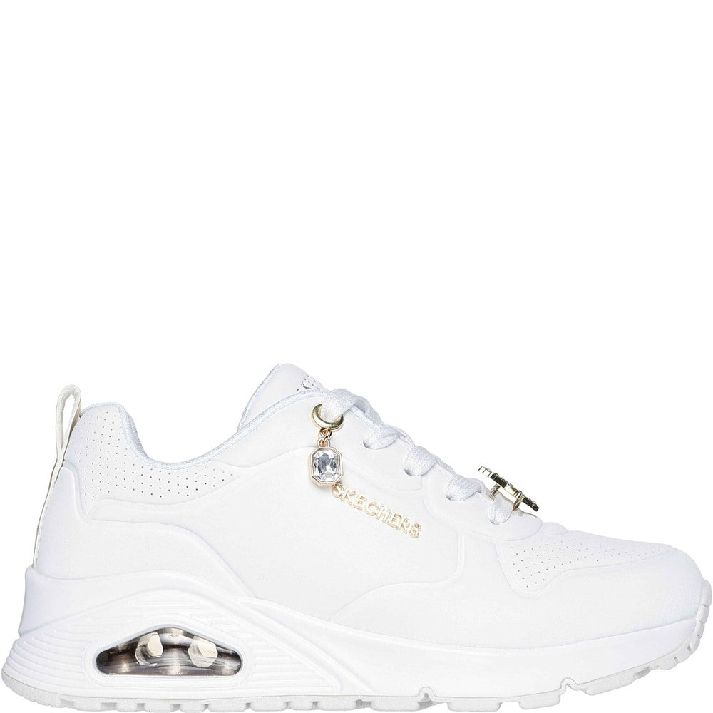 Girls' Skechers Uno Gen1 Trendy Jewels Trainer