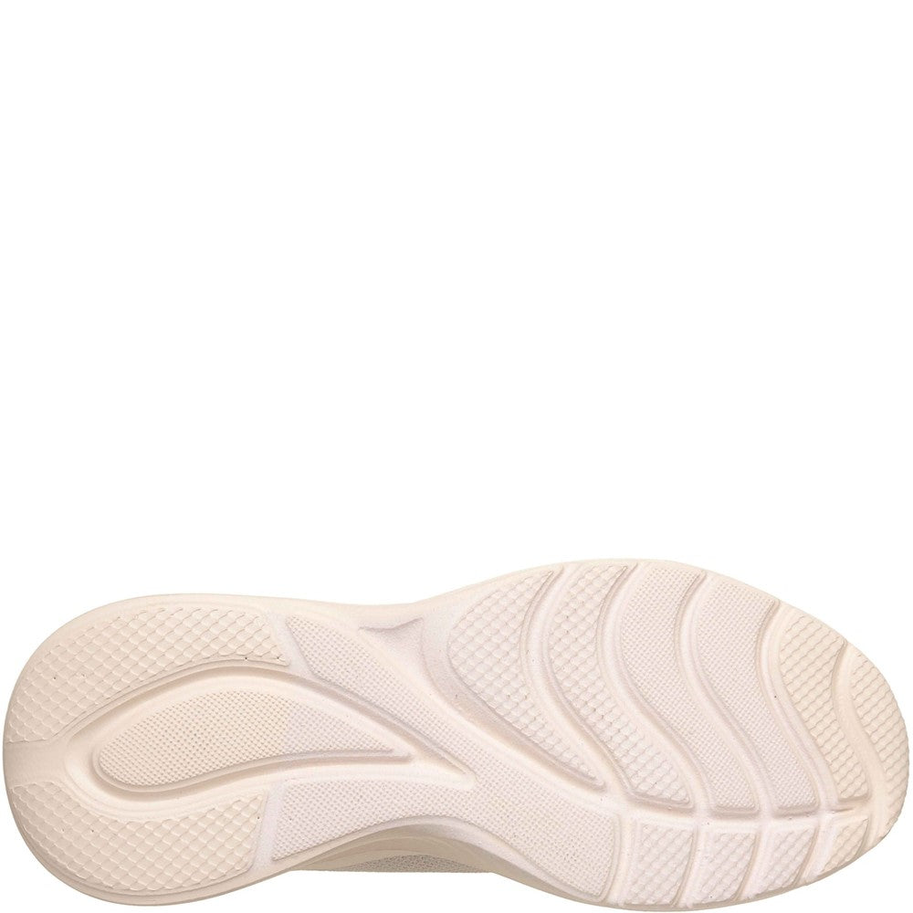 Women's Skechers Bobs Squad Waves Current Look Trainers