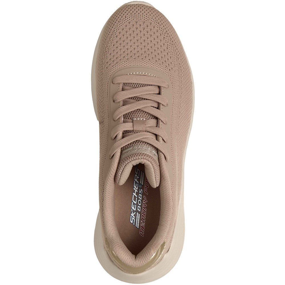 Women's Skechers Bobs Squad Waves Current Look Trainers