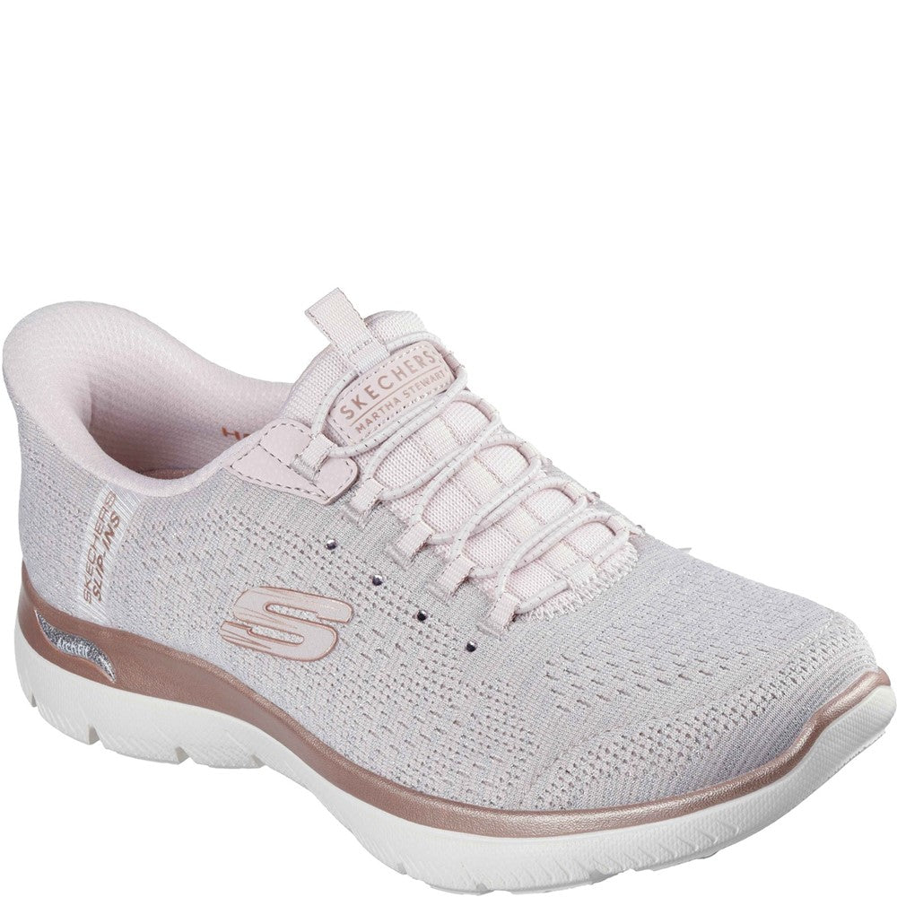 Women's Skechers Arch Fit Summits - Soft Shimmer Trainers