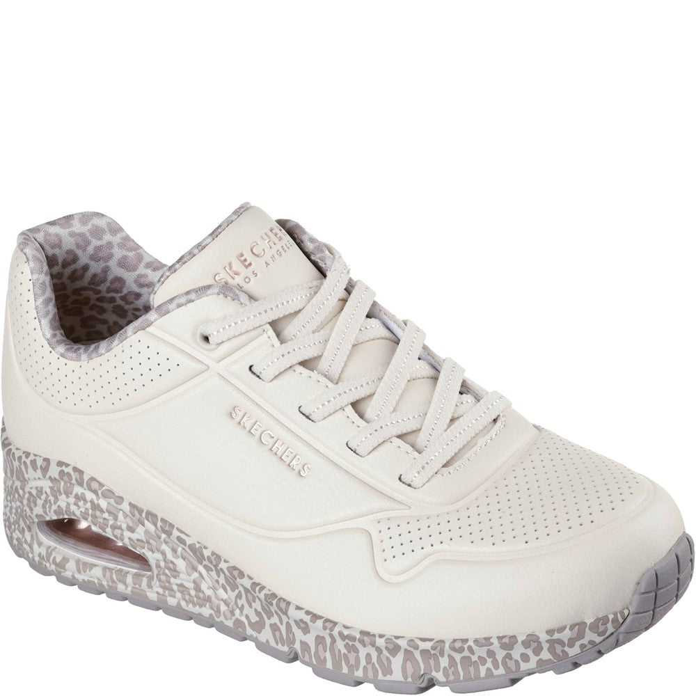 Women's Skechers Uno Safari Time Trainers
