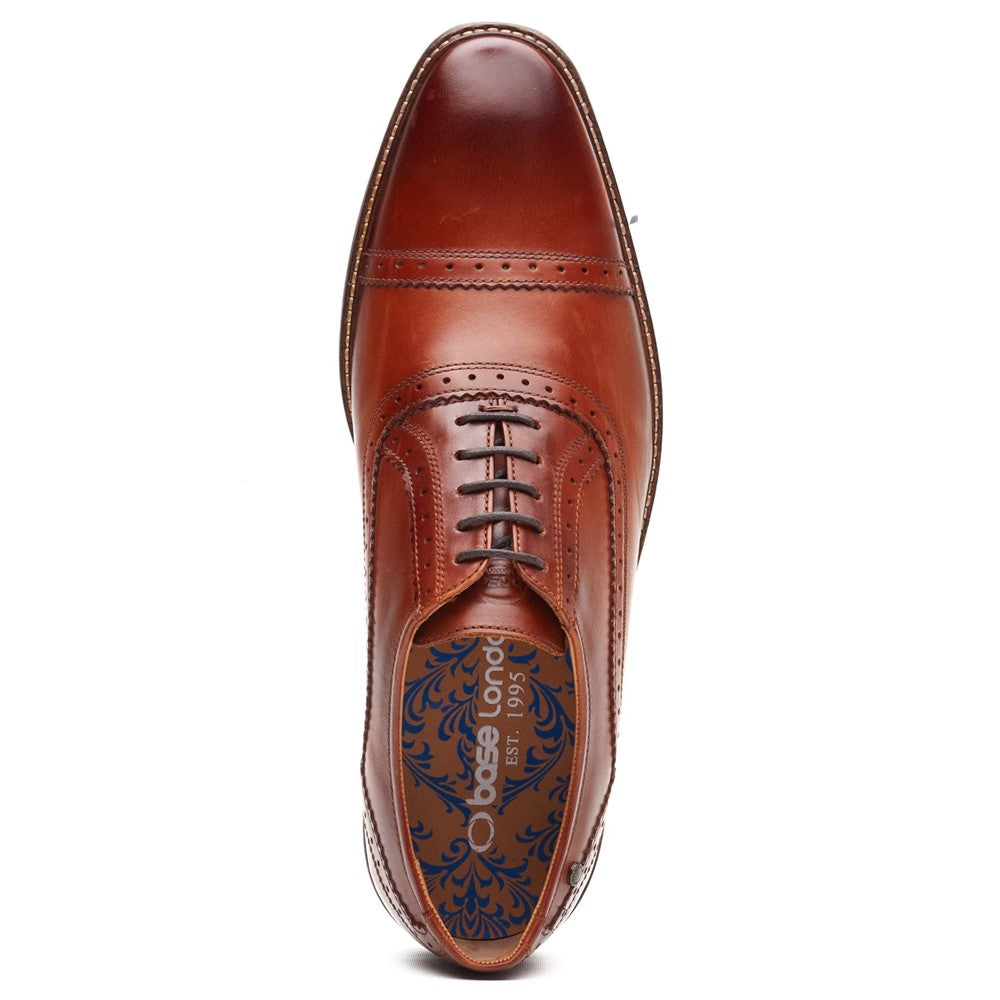 Men's Base London Ascot Toe Cap Oxford Shoe