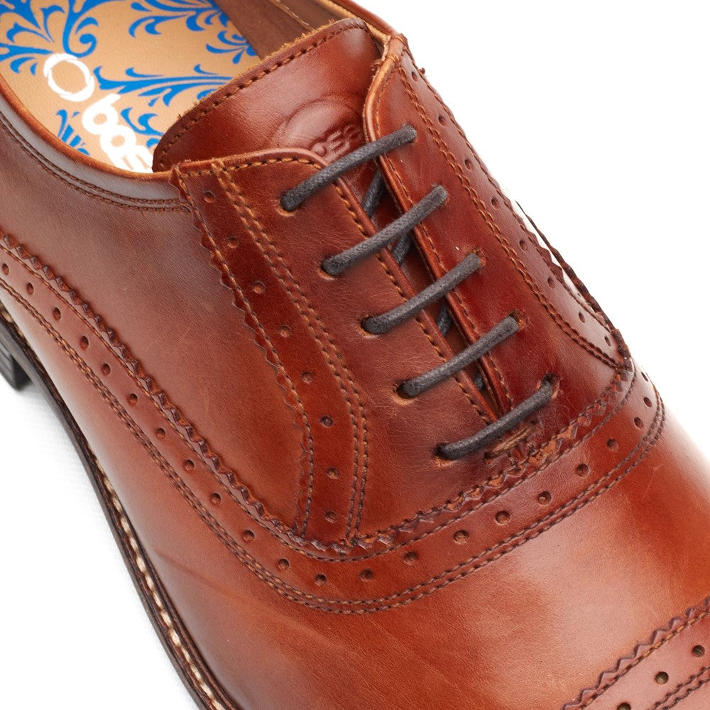 Men's Base London Ascot Toe Cap Oxford Shoe