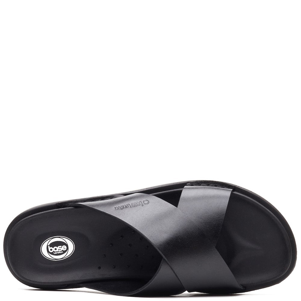 Men's Base London Drift Cross Strap Sandal