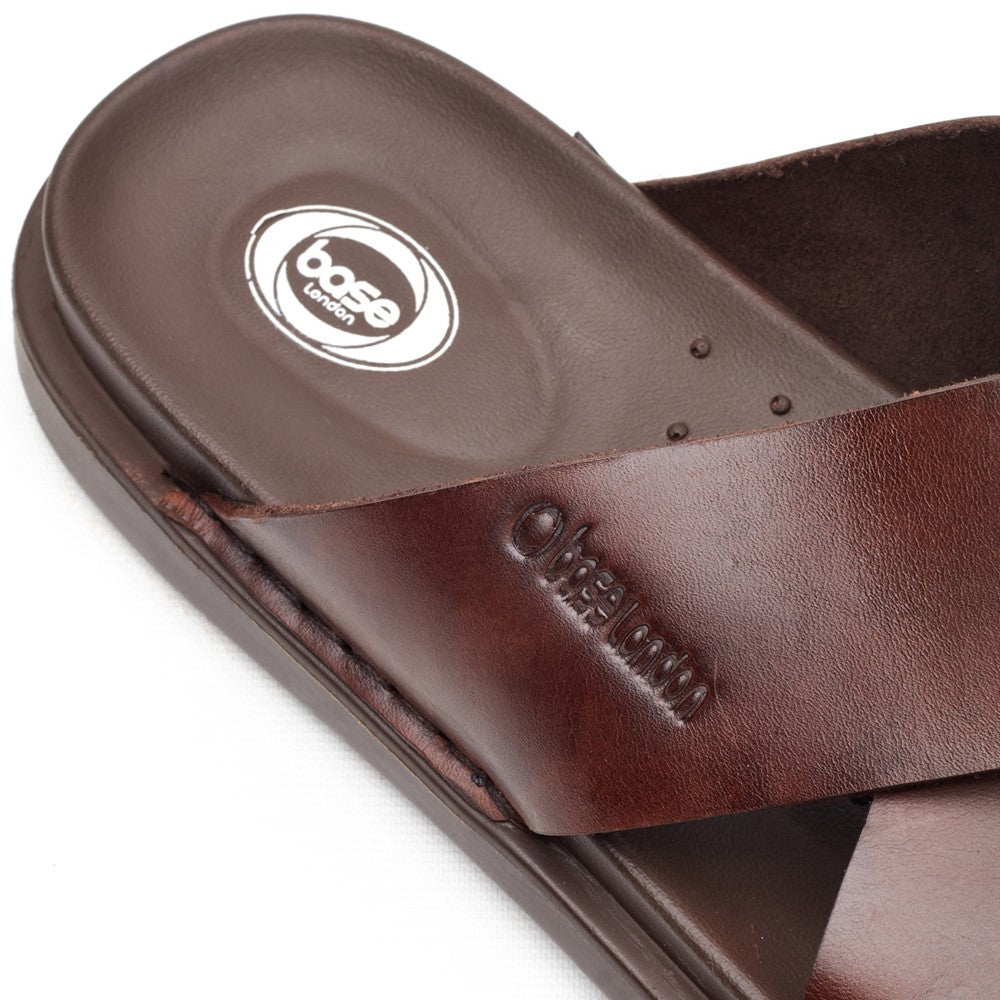 Men's Base London Drift Cross Strap Sandal