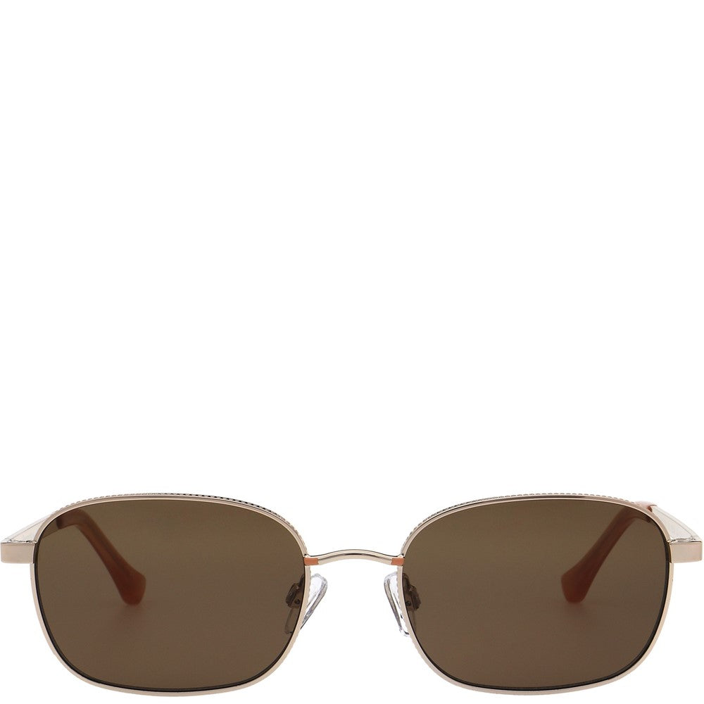 Women's Florence By Mills Shallow Square Metal Sunglasses