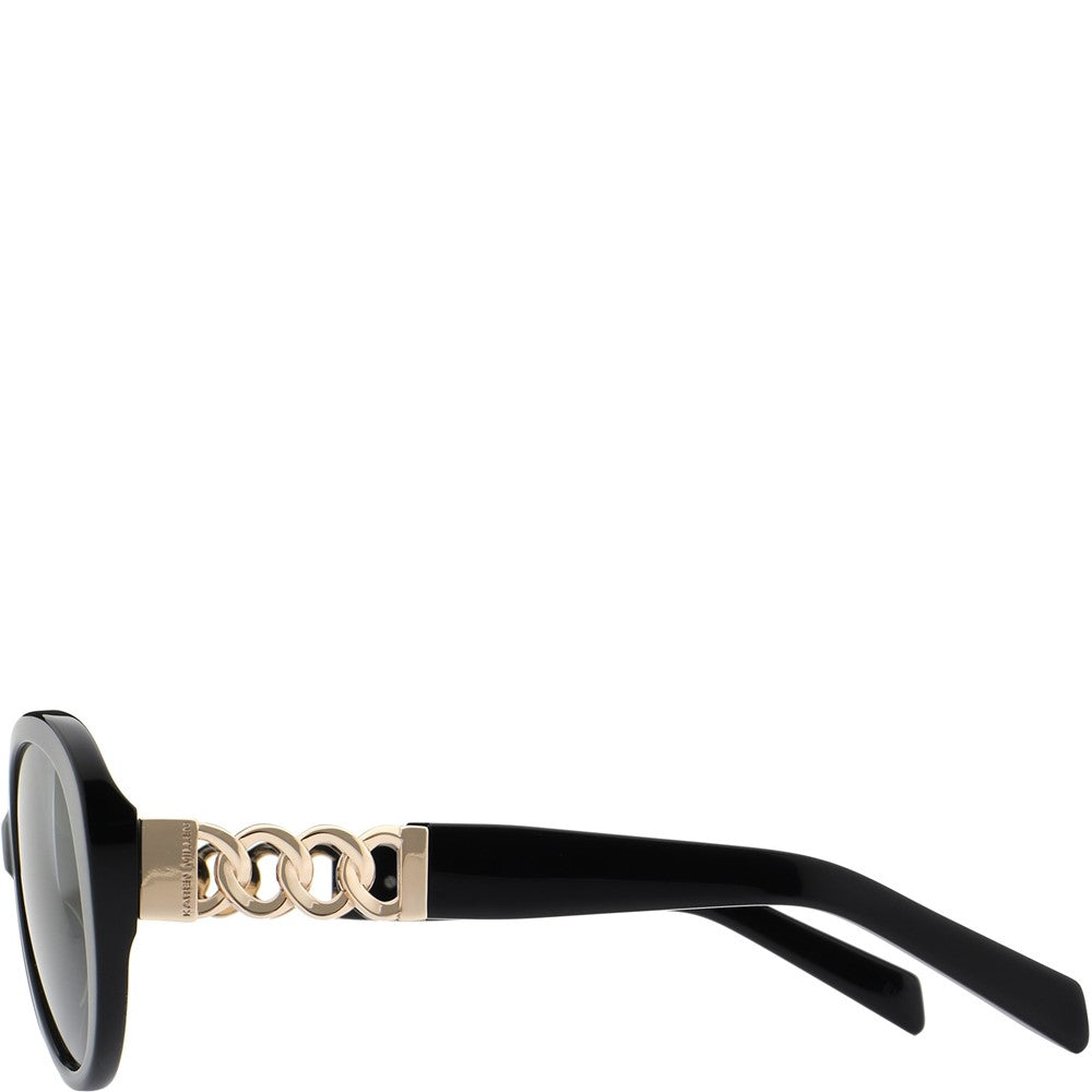 Women's Karen Millen Oval Frame Sunglasses
