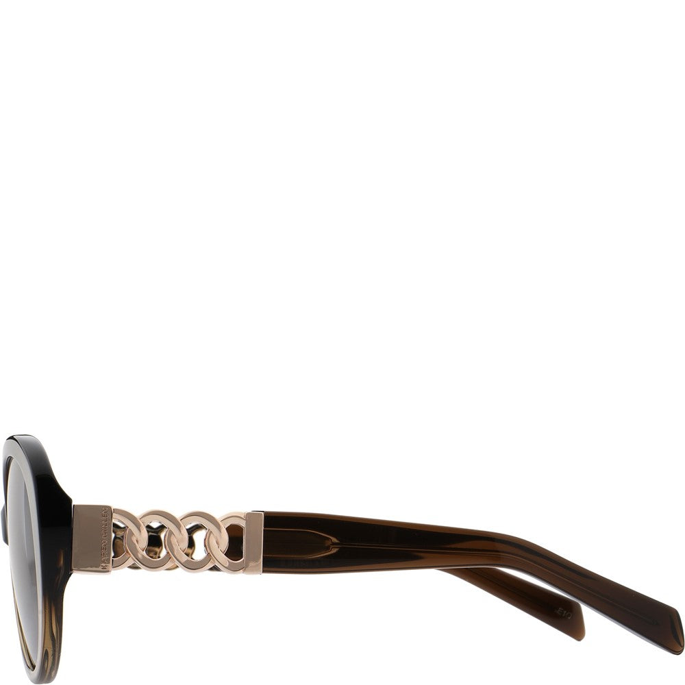 Women's Karen Millen Oval Frame Sunglasses