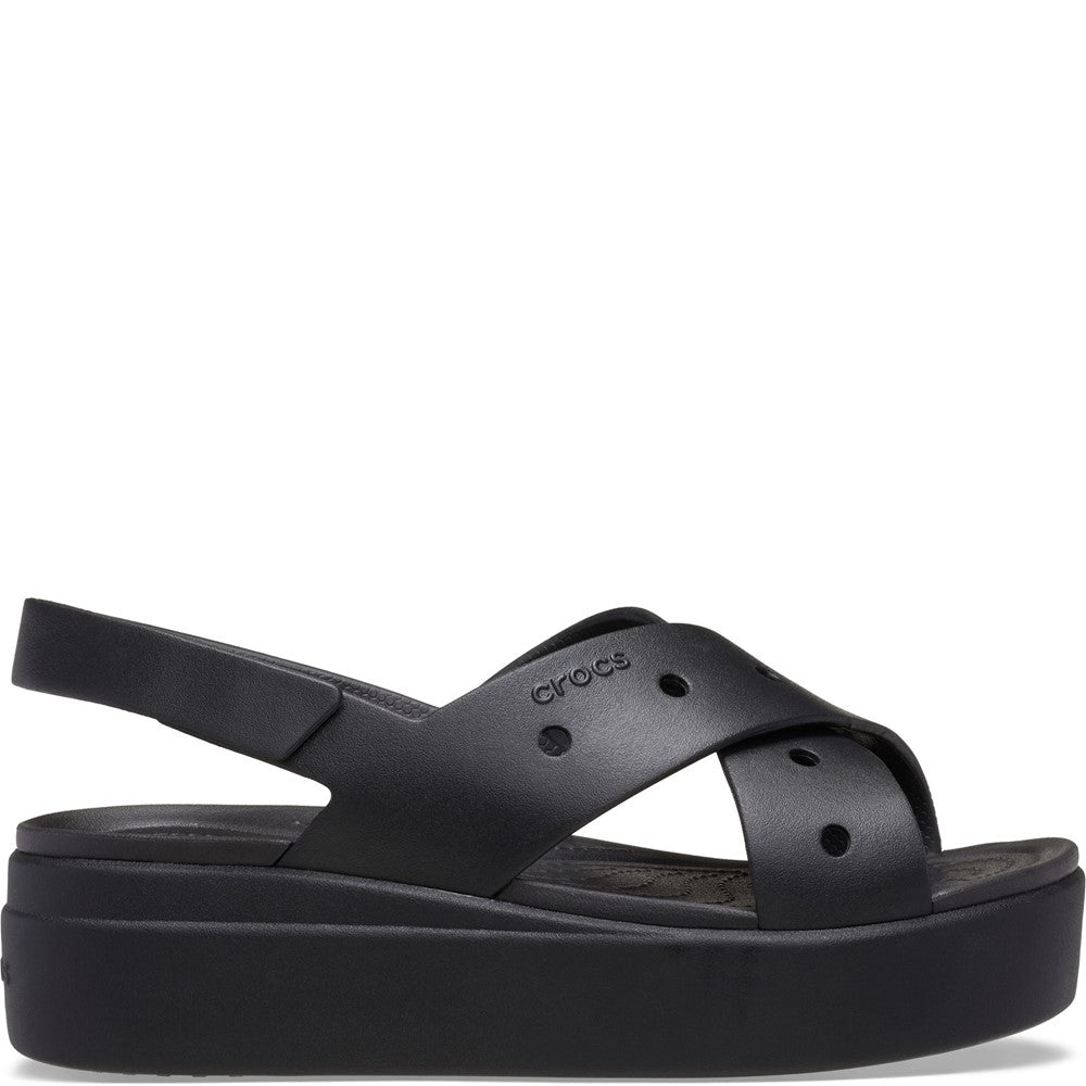 Women's Crocs Brooklyn 4U Cross Strap Sandal