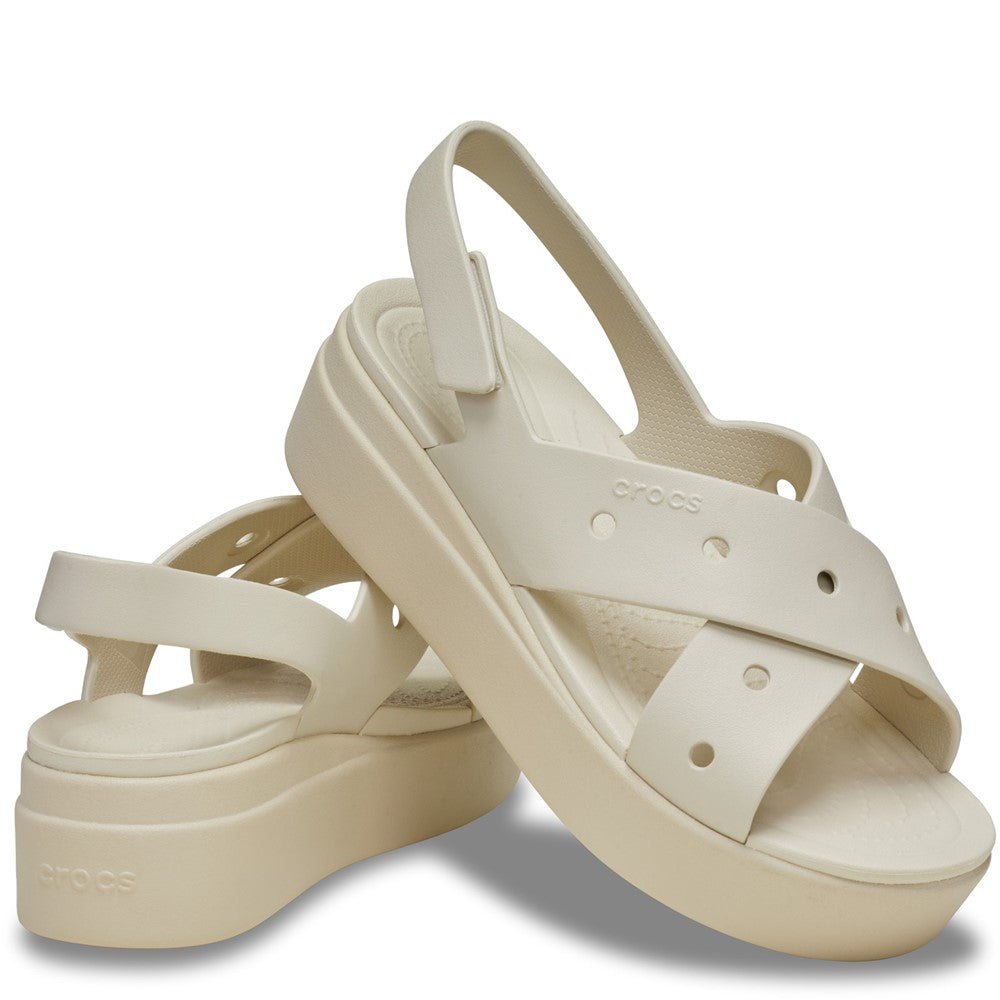 Women's Crocs Brooklyn 4U Cross Strap Sandal
