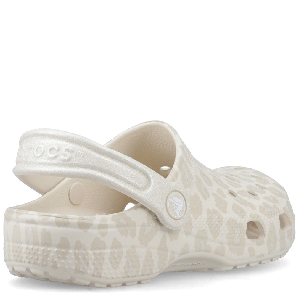 Kids' Crocs Classic Animal Glitter Clog Kid