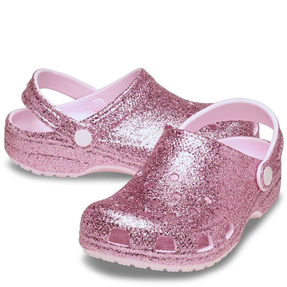 Kids' Crocs Classic Chunky Glitter Clog