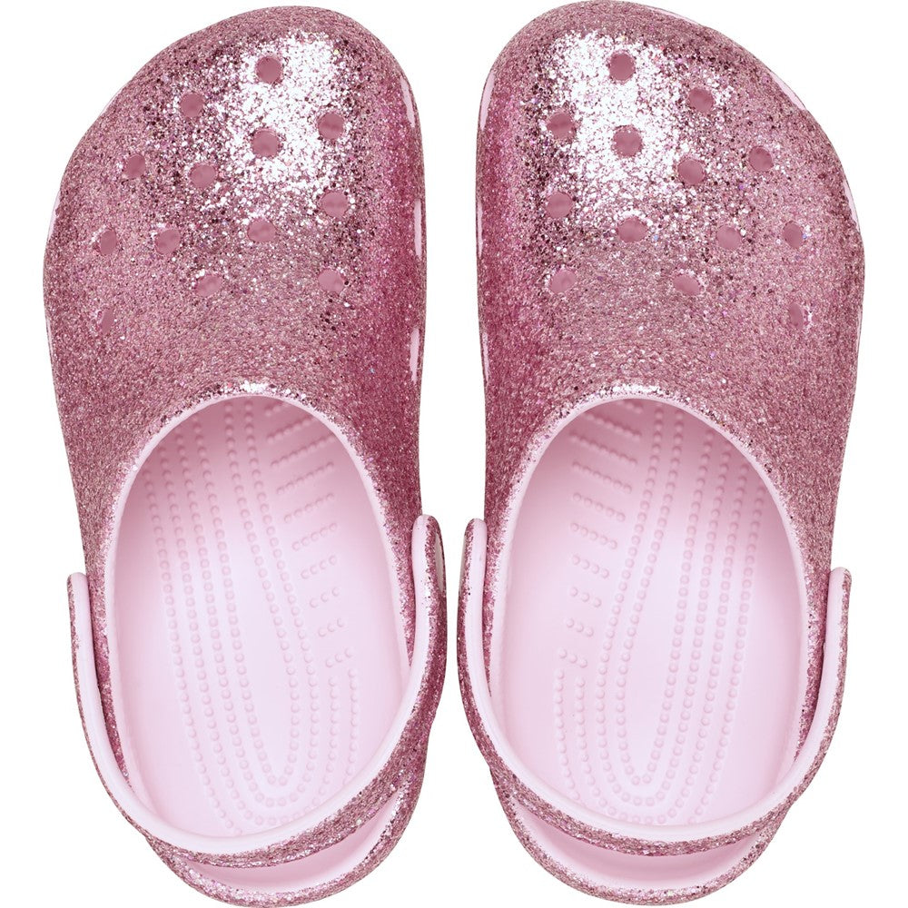 Kids' Crocs Classic Chunky Glitter Clog