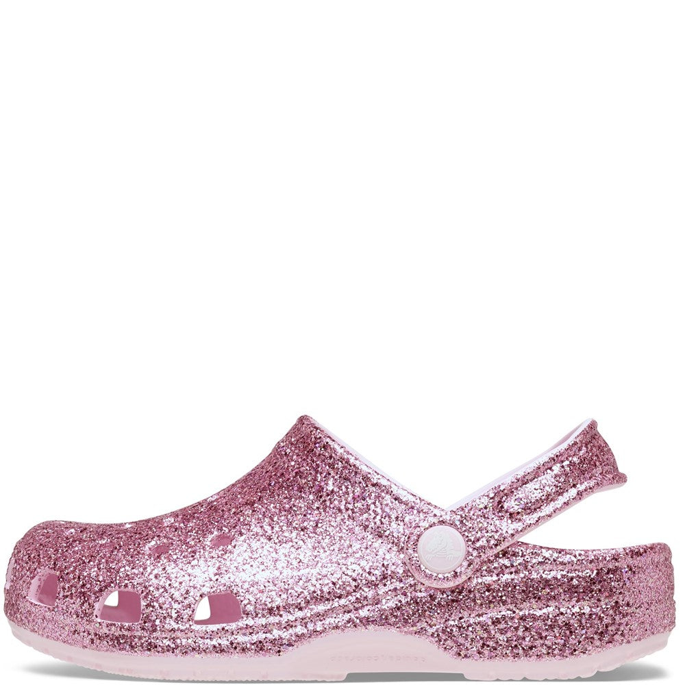 Kids' Crocs Classic Chunky Glitter Clog