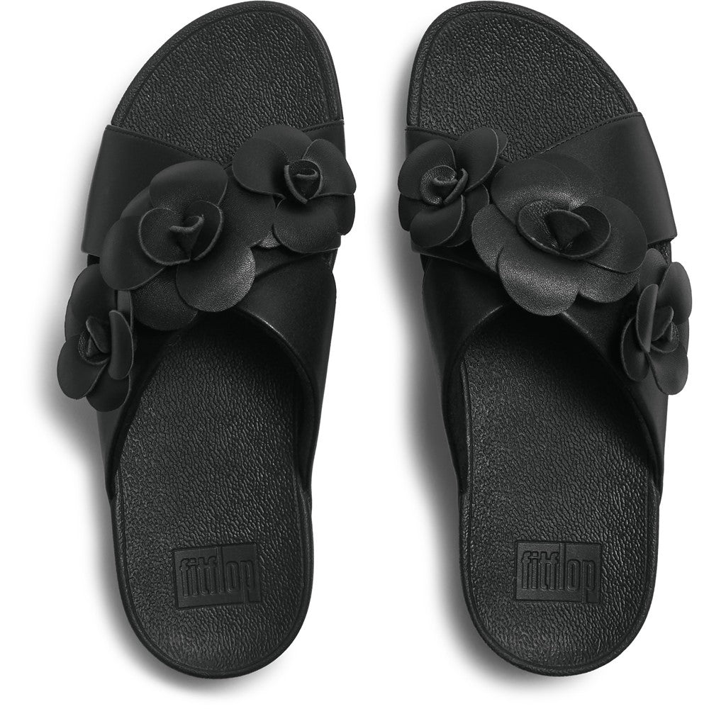 Women's Fitflop Lulu Flower Cross Slides