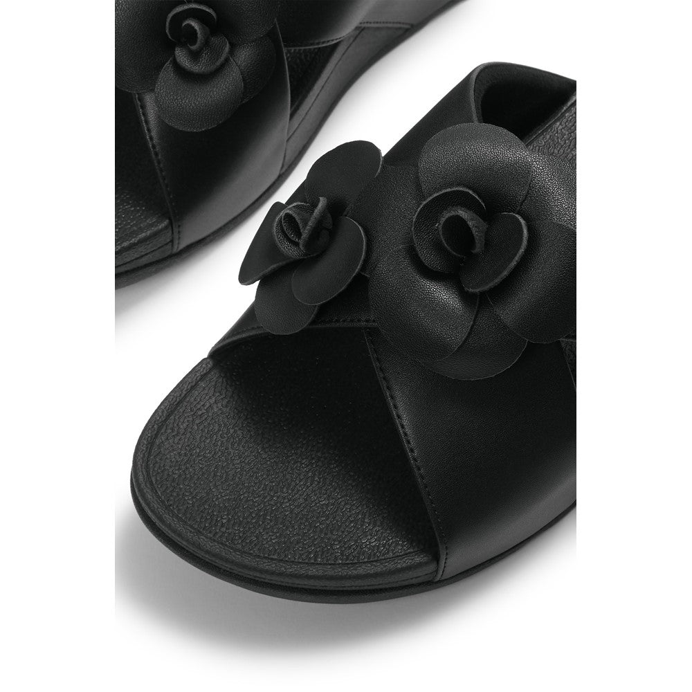Women's Fitflop Lulu Flower Cross Slides