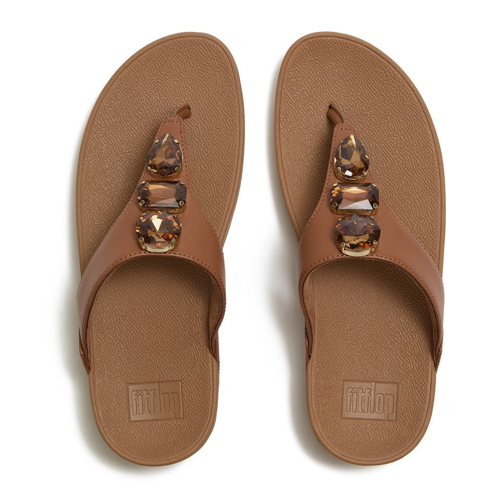 Women's Fitflop Lulu Ultra-Jewel Toe-Post Sandals