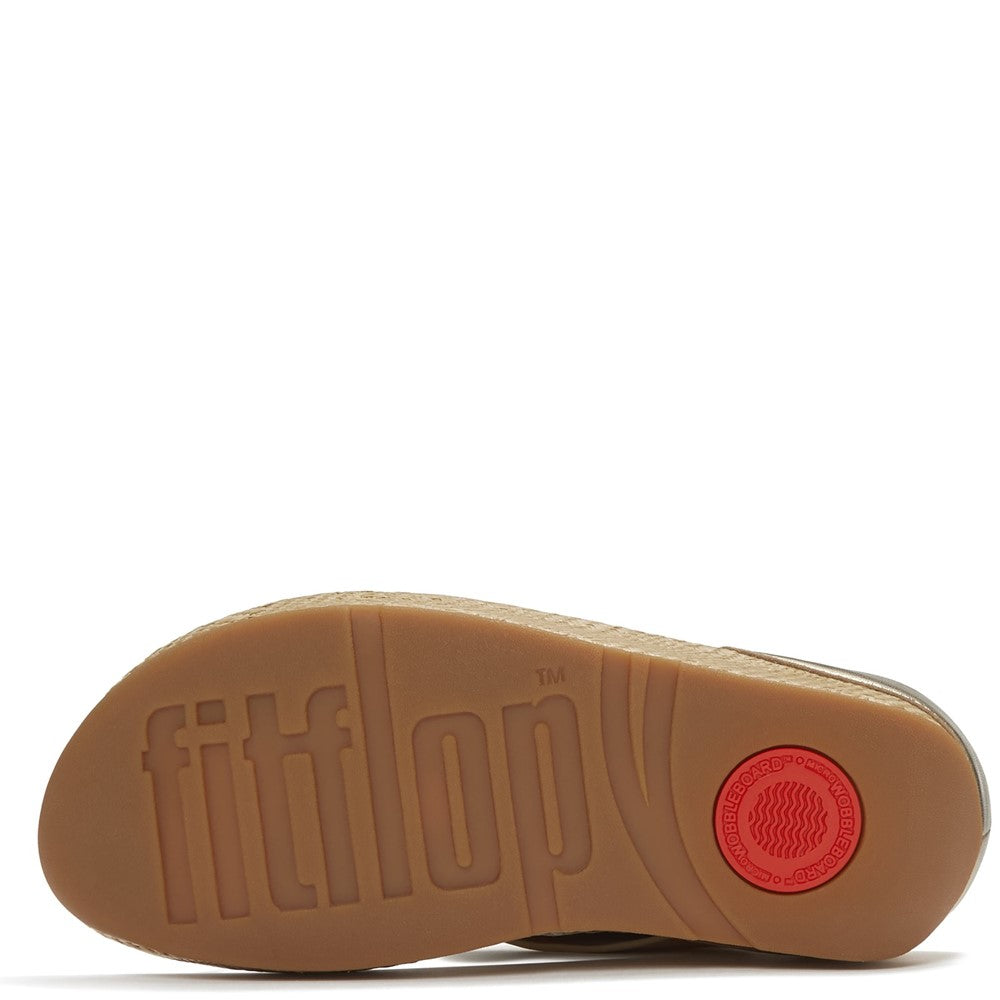 Women's Fitflop Lulu Lux Graphic-Weave Toe-Post
