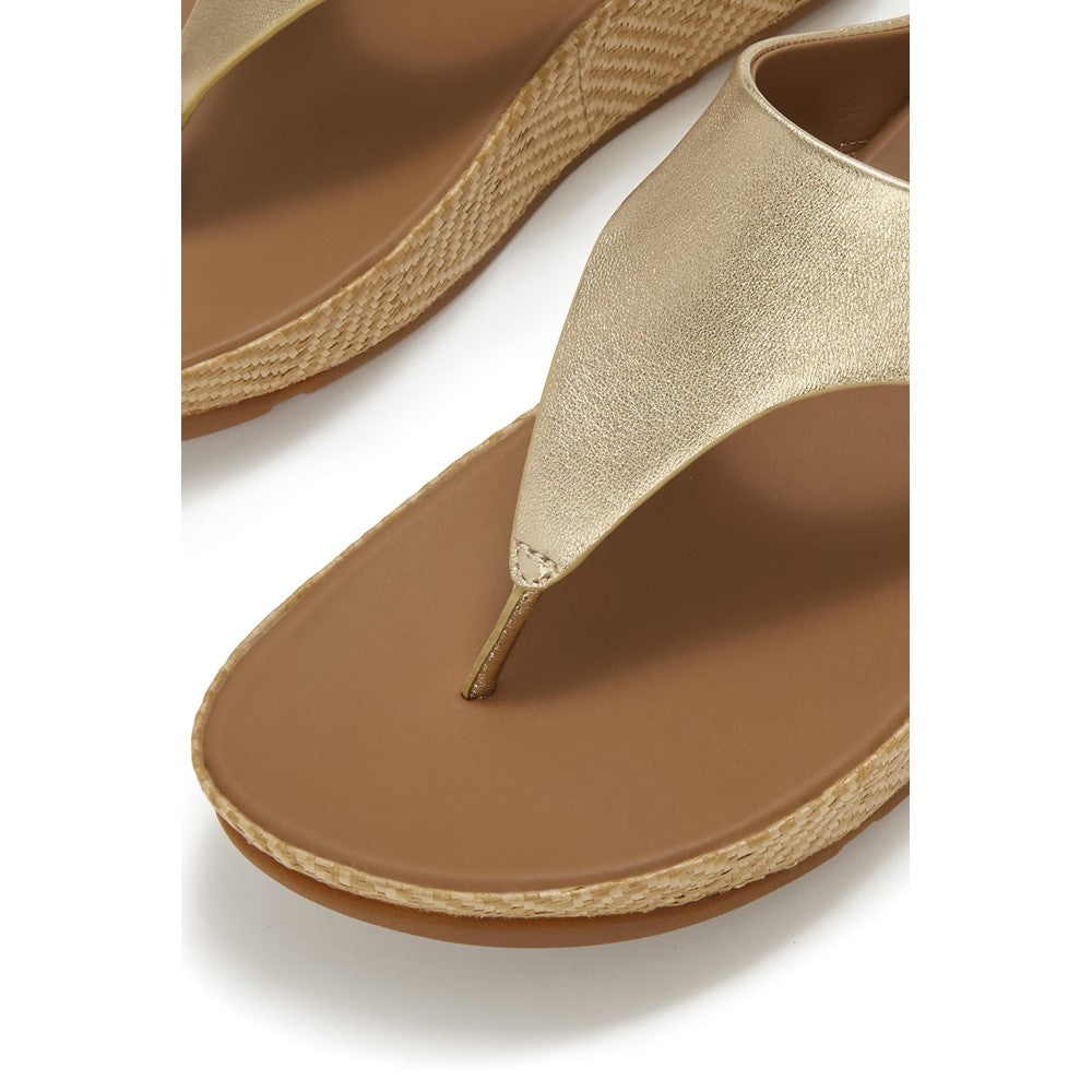 Women's Fitflop Lulu Lux Graphic-Weave Toe-Post