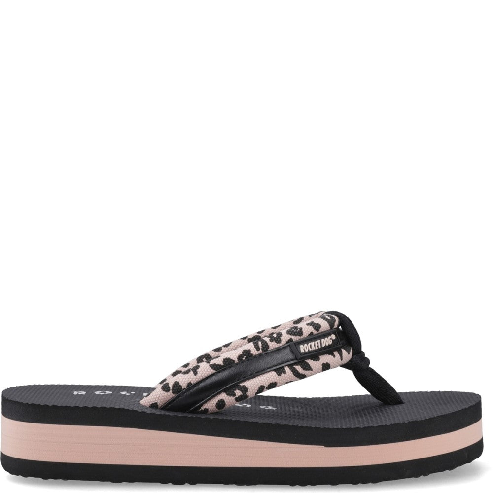 Women's Rocket Dog Monica Leon Leopard Sandal