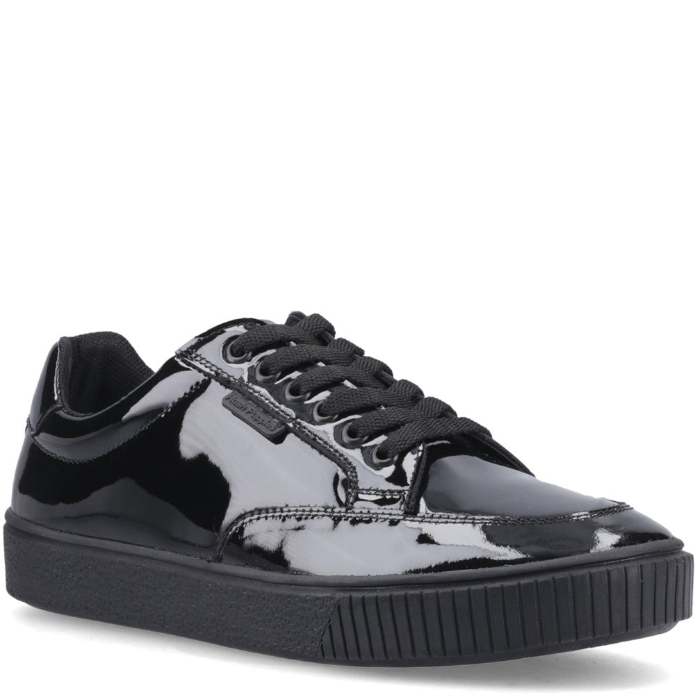 Girls' Hush Puppies Evelyn Lace Senior School Shoes