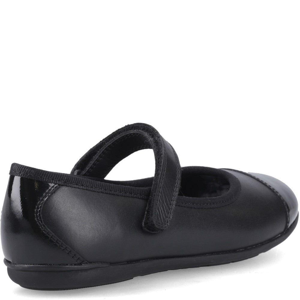 Girls' Hush Puppies Lottie Ballerina Senior School Shoes
