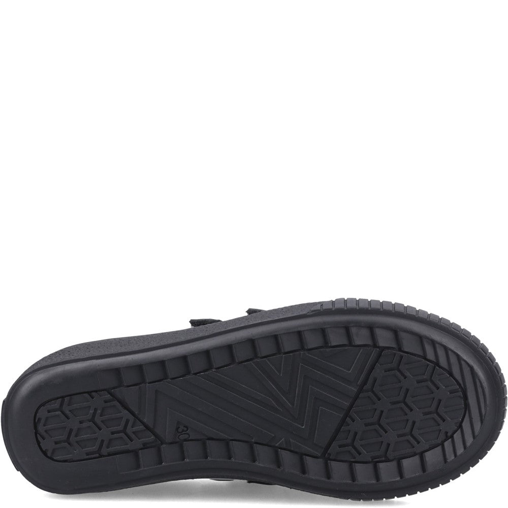 Girls' Hush Puppies Elsie Touch Fastening Senior School Shoes