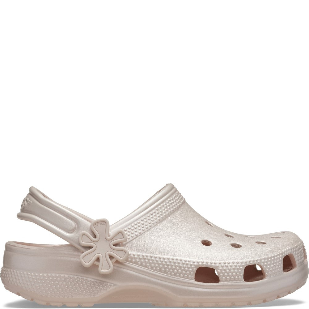 Kids' Crocs Kids Classic Pearl Shine Clogs