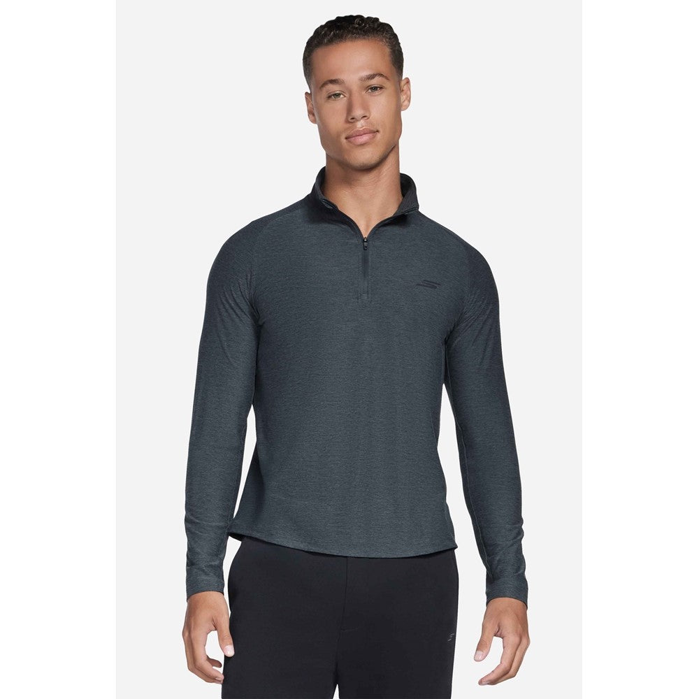 Men's Skechers GO DRI All Day Performance 1/4 Zip Pullover