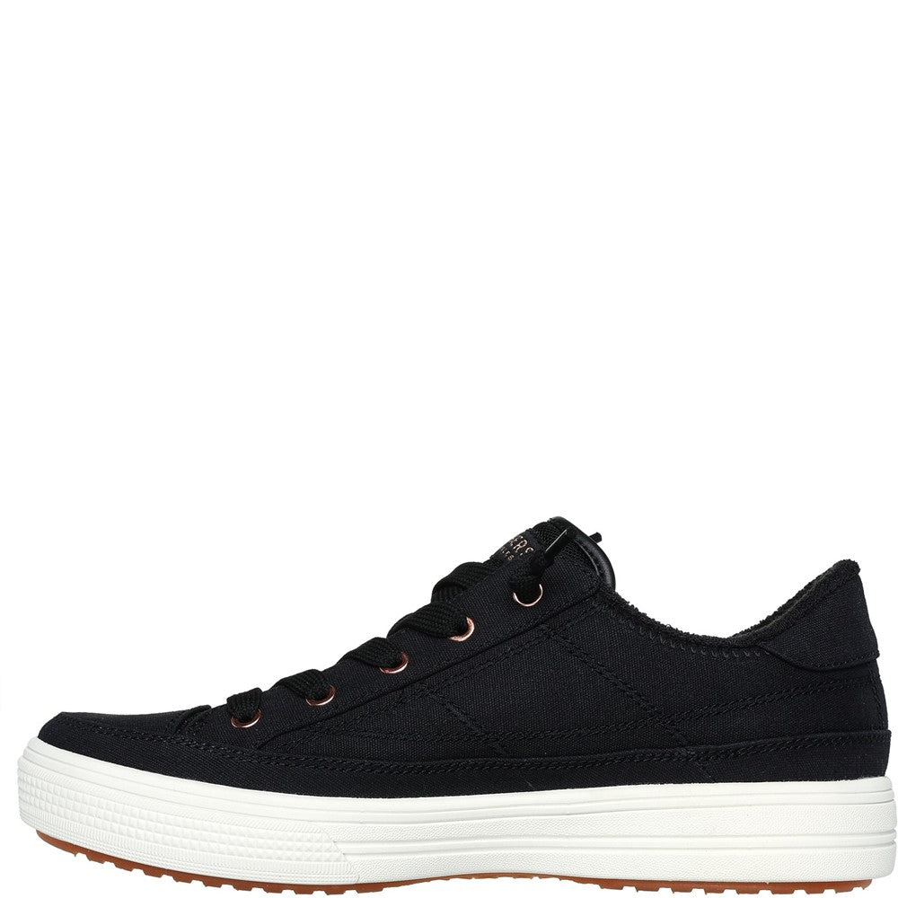 Women's Skechers Arch Fit Arcade - Meet Ya There Trainers Wide Fit