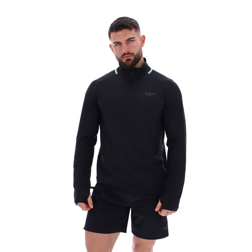 Men's Ted Baker Sport RORY Soft StretchTraining 1/4 Zip