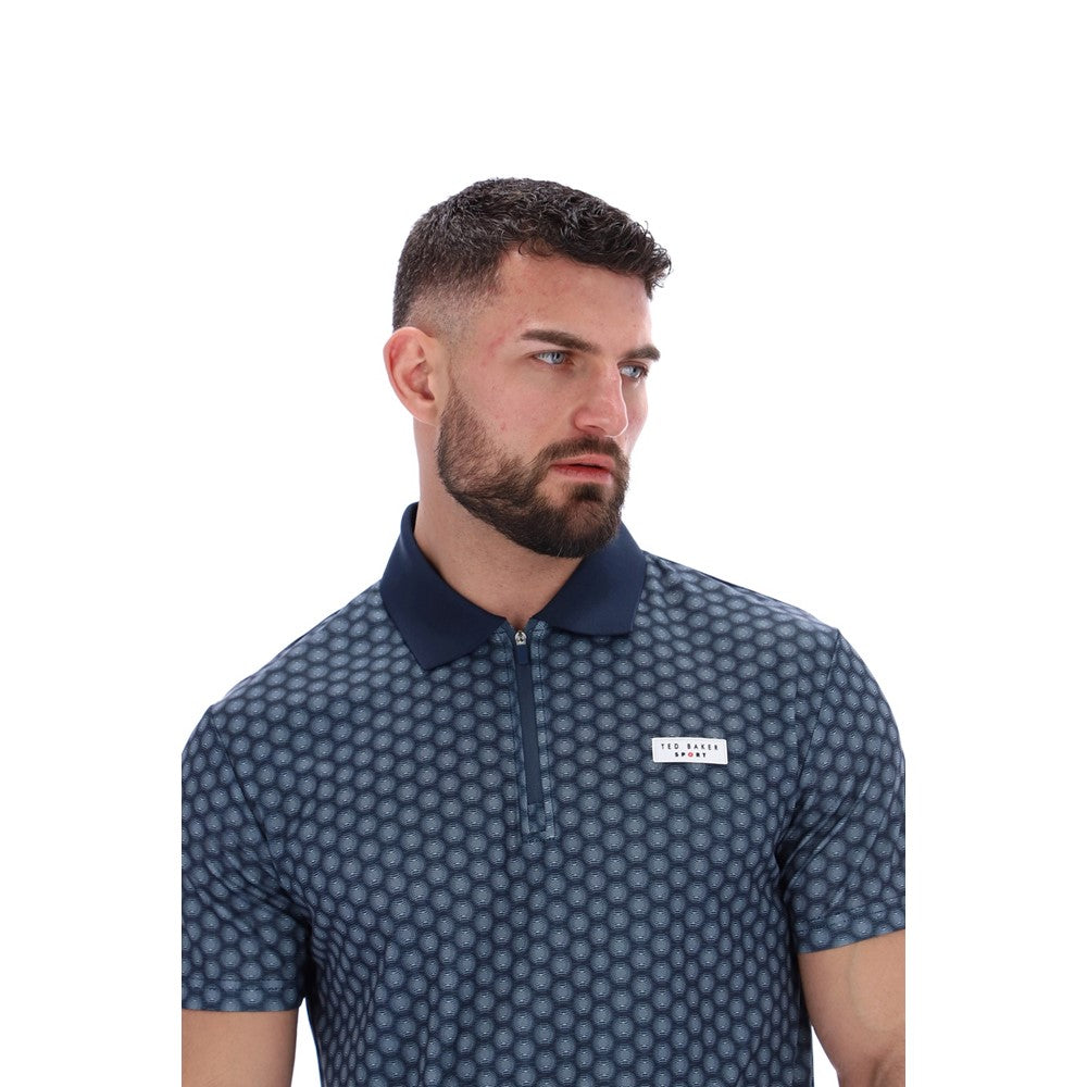 Men's Ted Baker Sport JAYDEN Printed Tennis Polo Shirt
