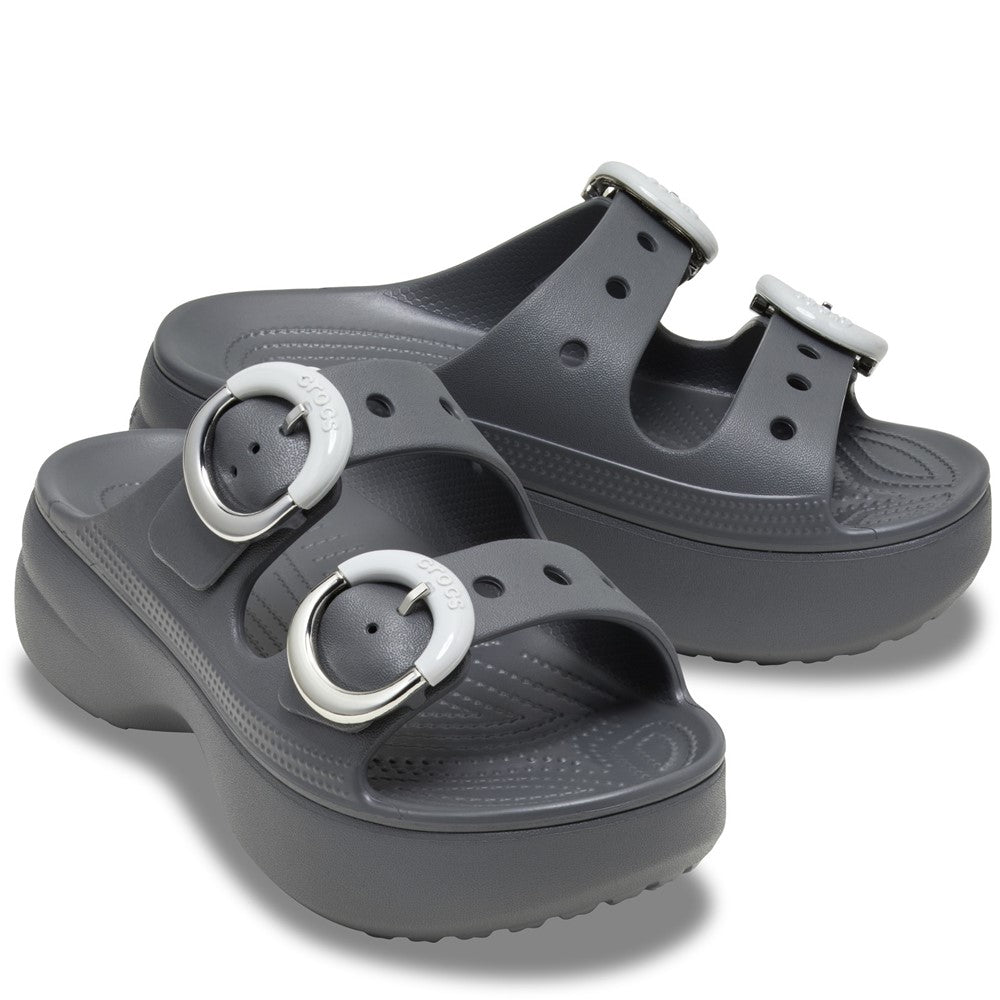 Women's Crocs Saturday Platform Buckle Sandals
