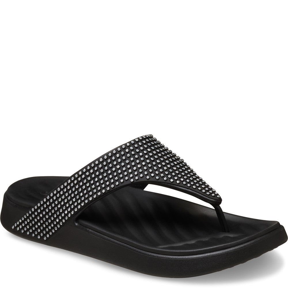 Women's Crocs Getaway Gems Triangle Flip Flops