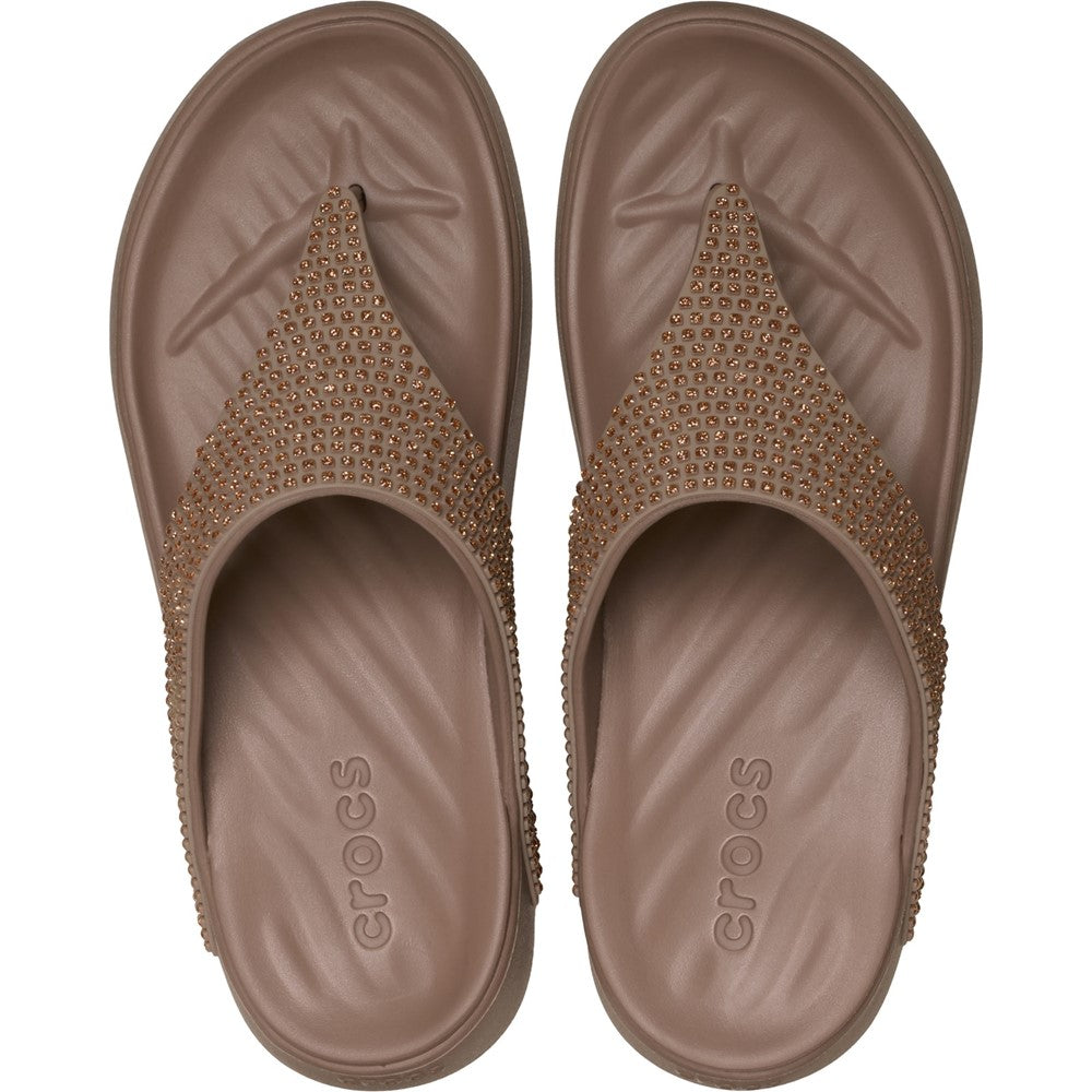 Women's Crocs Getaway Gems Triangle Flip Flops