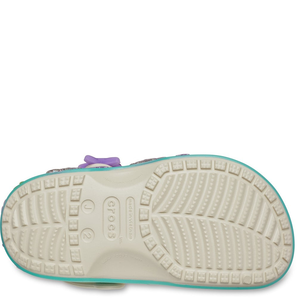 Kids' Crocs Kids Classic Sea Sparkle Clogs